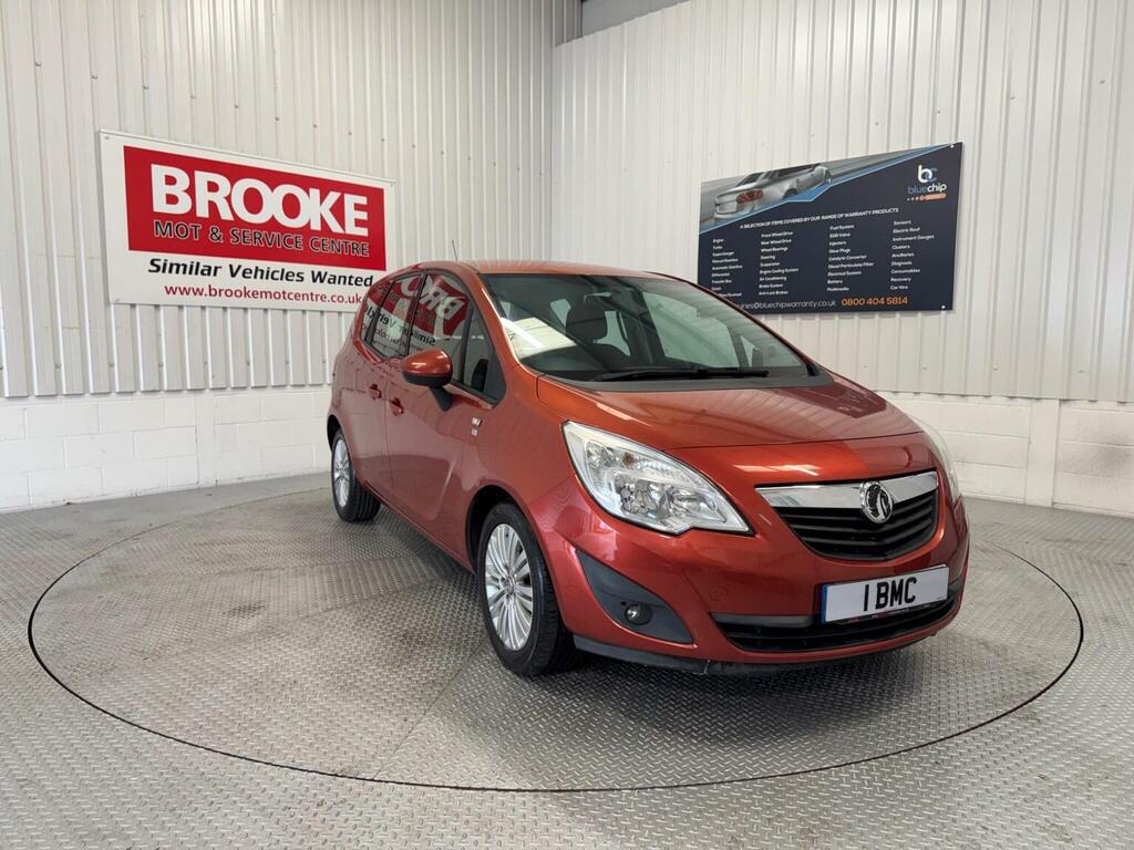 Vauxhall Meriva 1.4T 16V Excite Euro 5 Orange