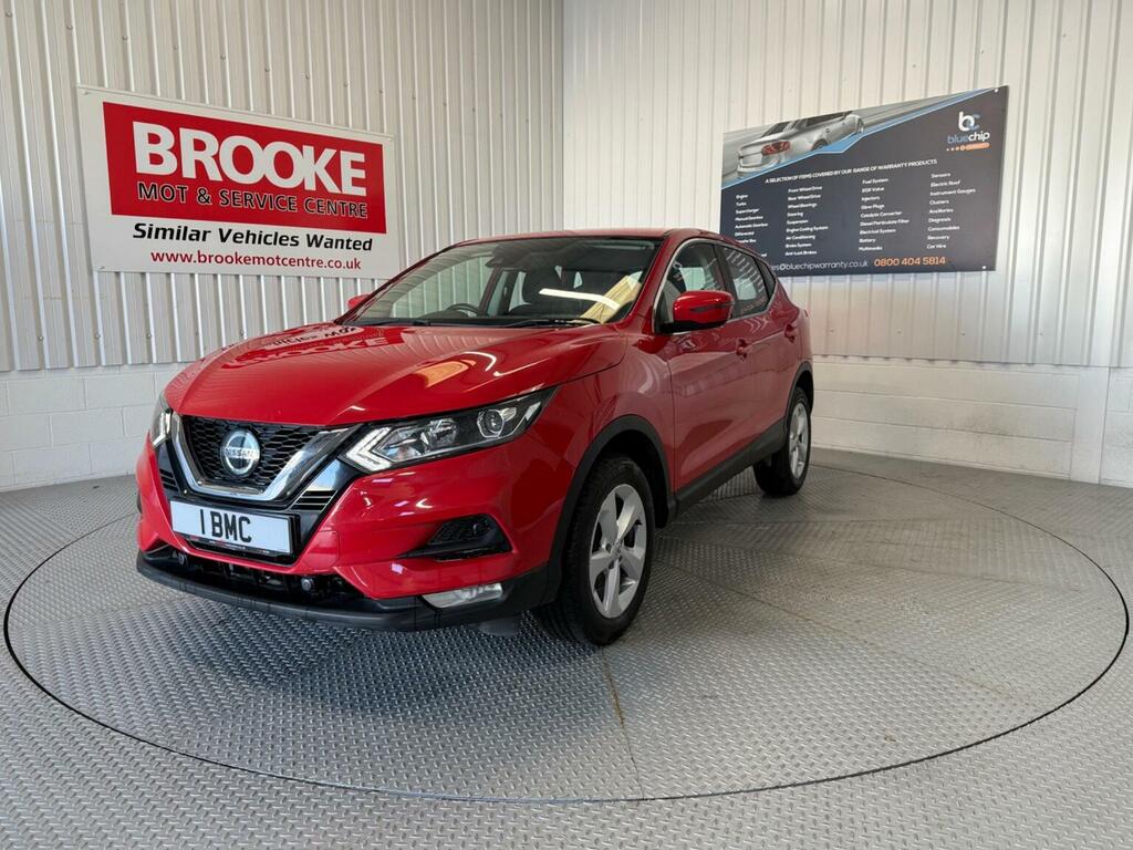 Nissan Qashqai Suv 1.3 Dig-t Acenta Premium Euro 6 Ss 201 DW19KYG Red #3