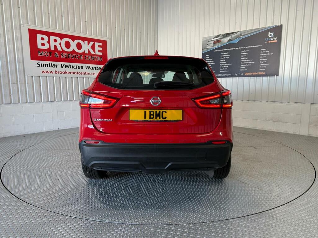 Nissan Qashqai Suv 1.3 Dig-t Acenta Premium Euro 6 Ss 201 DW19KYG Red #6