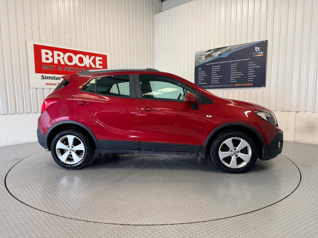 Vauxhall Mokka Suv 1.6 Cdti Ecoflex Tech Line 2Wd Euro 6 Ss LS65MWU Red #4