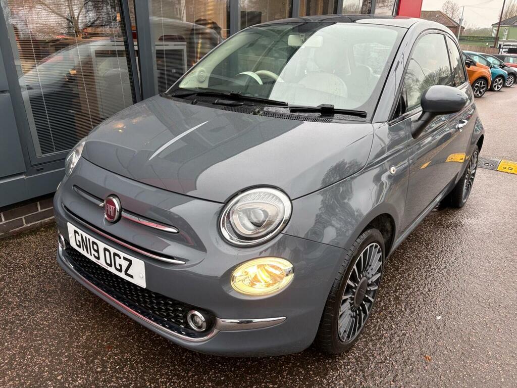 Fiat 500 Hatchback 1.2 Lounge Euro 6 Ss 201919 GN19OGZ Grey #2