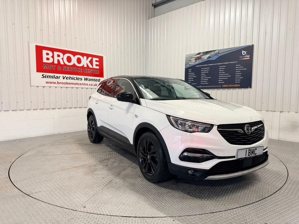 Vauxhall Grandland X 1.2 Turbo Sri Nav Euro 6 Ss LV21FBD White
