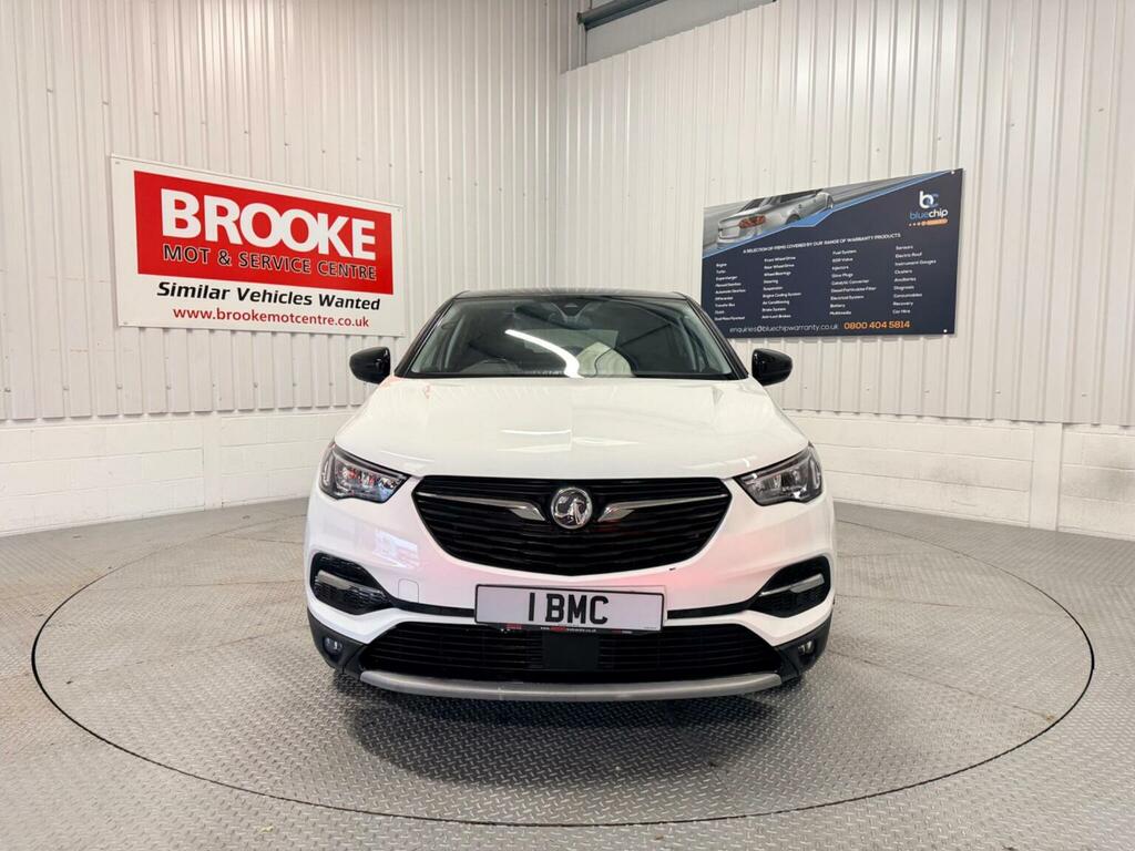 Vauxhall Grandland X 1.2 Turbo Sri Nav Euro 6 Ss LV21FBD White #2