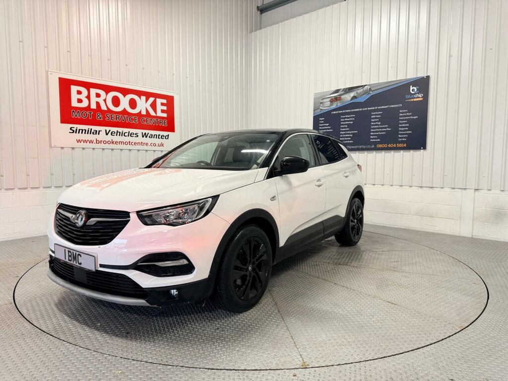 Vauxhall Grandland X 1.2 Turbo Sri Nav Euro 6 Ss LV21FBD White #3