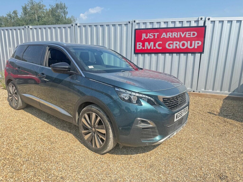 Peugeot 5008 Suv 1.2 Puretech Gt Line Premium Euro 6 Ss WG68FKX Green