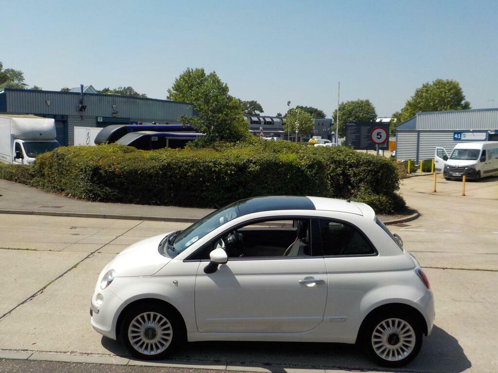 Fiat 500 1.2 Lounge Euro 5 S S EY59WRF White #4