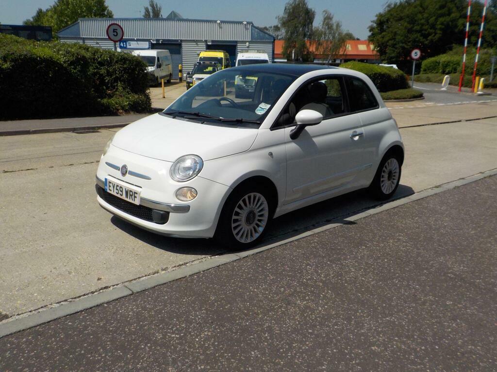 Fiat 500 1.2 Lounge Euro 5 S S EY59WRF White #2