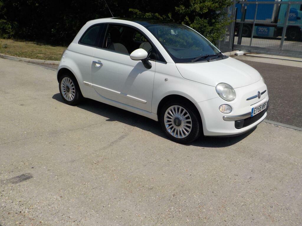 Fiat 500 1.2 Lounge Euro 5 S S EY59WRF White #3