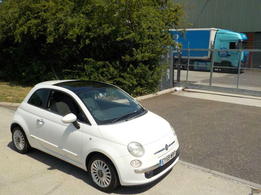 Fiat 500 1.2 Lounge Euro 5 S S EY59WRF White #6