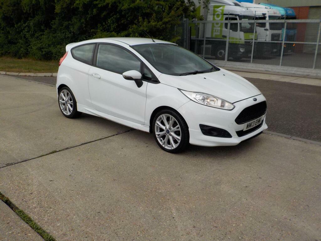 Ford Fiesta 1.0T Ecoboost Zetec S Euro 5 S S WM13EHK White #6
