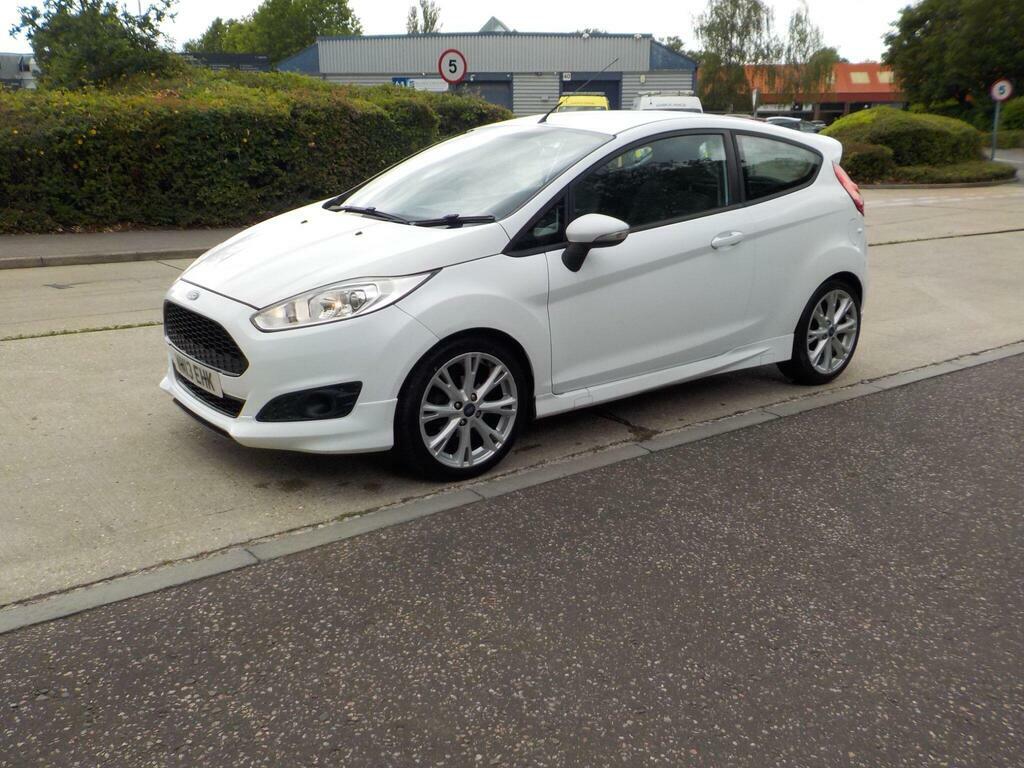 Ford Fiesta 1.0T Ecoboost Zetec S Euro 5 S S WM13EHK White #4