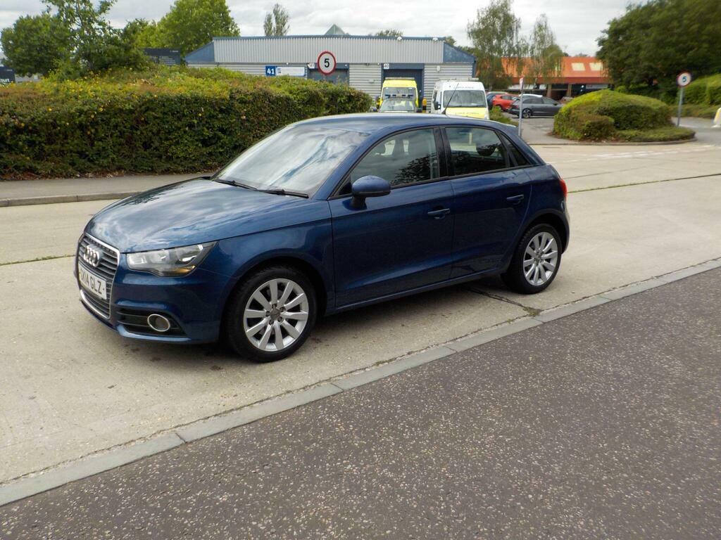Audi A1 1.6 Tdi Sport Sportback Euro 5 S S GK14GLZ Blue #3