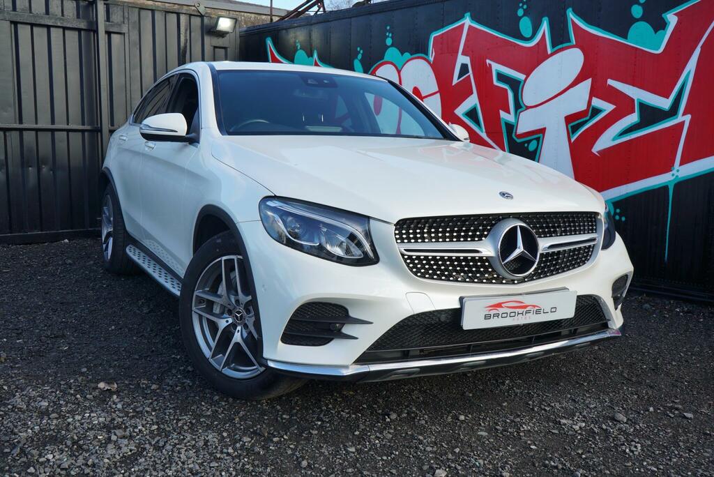 Mercedes-Benz GLC Class 3.0 Glc350d V6 Amg Line Premium Plus Coupe D EU17OEB White #2