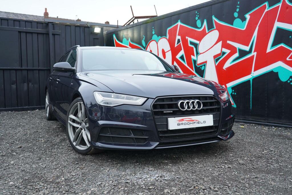 Audi A6 Avant 3.0 Bitdi V6 Black Edition Estate Tiptr Blue #2