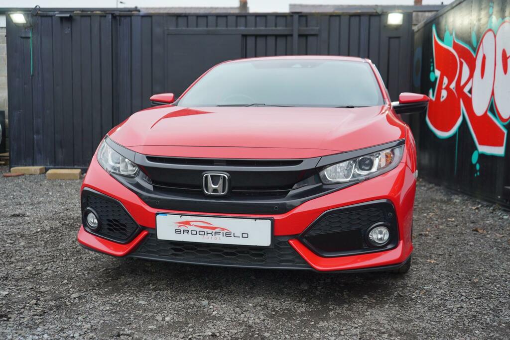 Honda Civic 1.0 Vtec Turbo Sr Hatchback Cvt Euro 6 Red #6