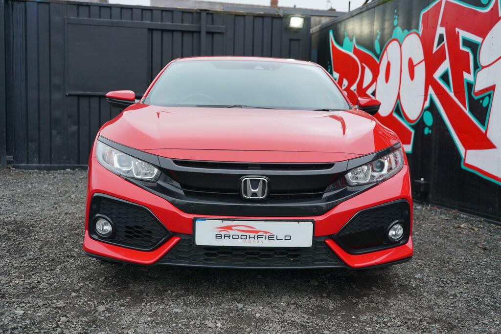 Honda Civic 1.0 Vtec Turbo Sr Hatchback Cvt Euro 6 Red #5