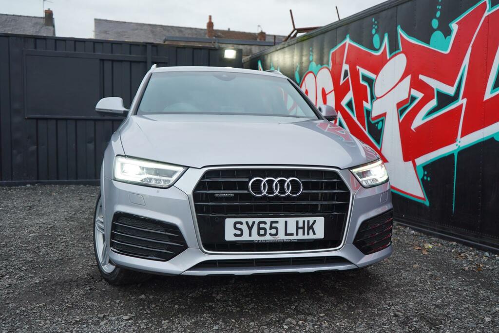 Audi Q3 2.0 Tdi S Line Plus Suv S Tronic Quattr SY65LHK Silver #3
