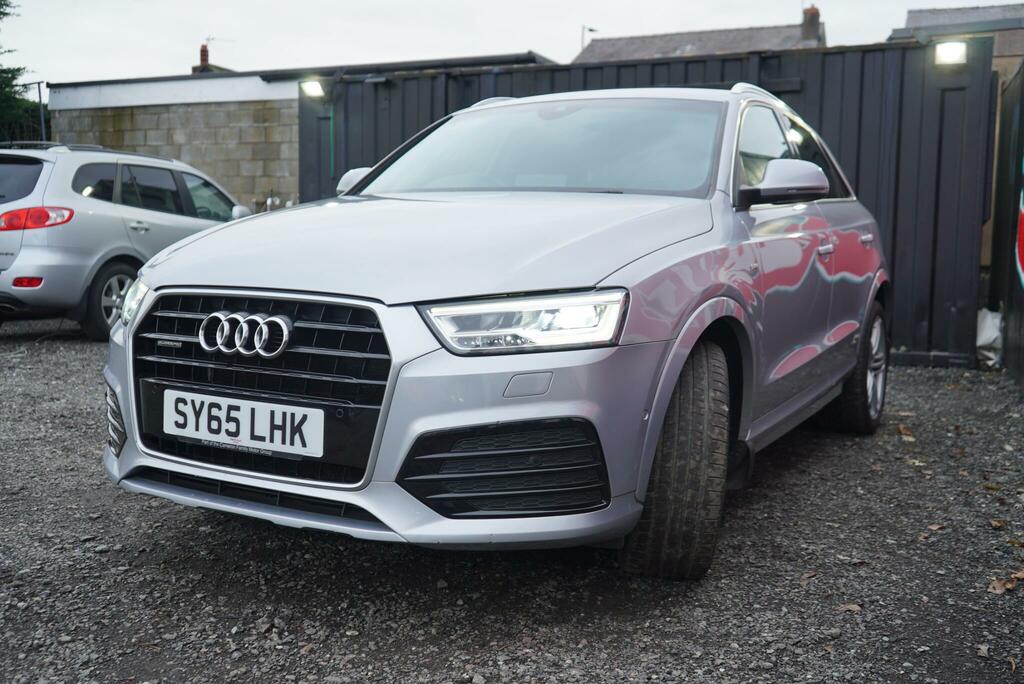 Audi Q3 2.0 Tdi S Line Plus Suv S Tronic Quattr SY65LHK Silver #6