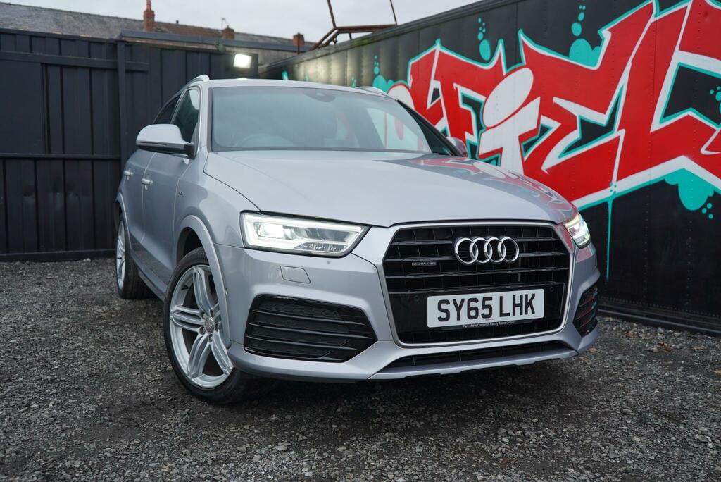 Audi Q3 2.0 Tdi S Line Plus Suv S Tronic Quattr SY65LHK Silver #2