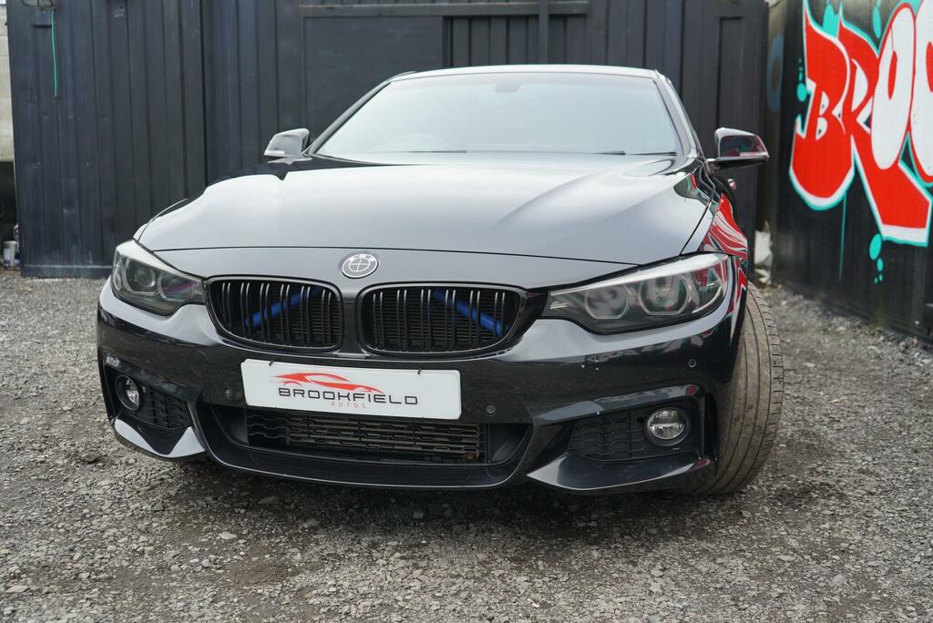 BMW 4 Series Gran Coupe 3.0 430D M Sport Coupe Xdrive Euro Black #5