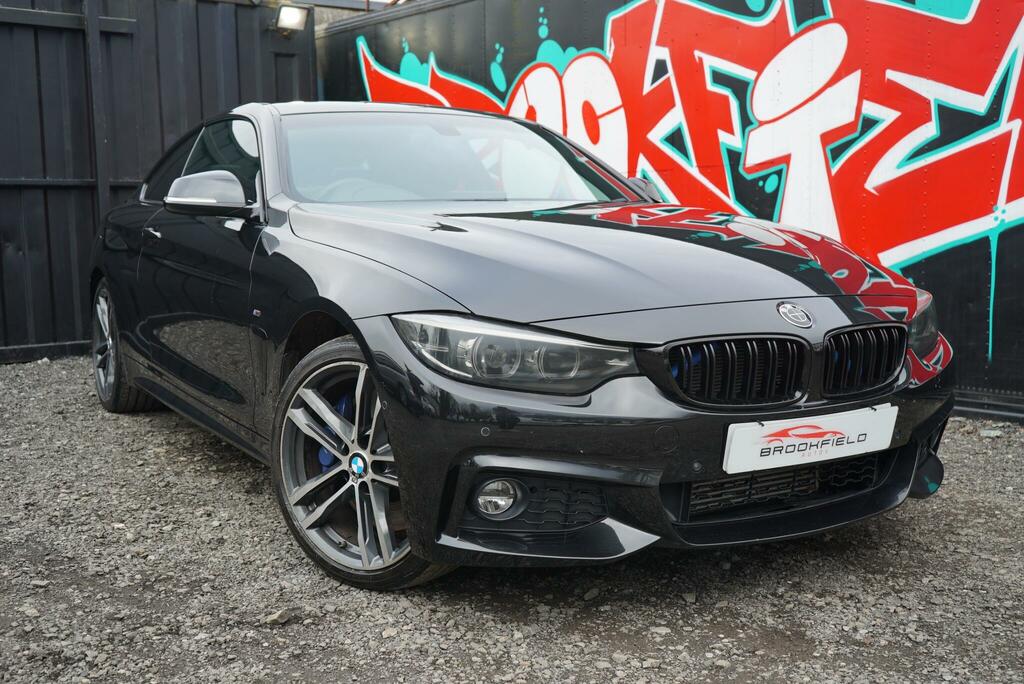 BMW 4 Series Gran Coupe 3.0 430D M Sport Coupe Xdrive Euro Black #2
