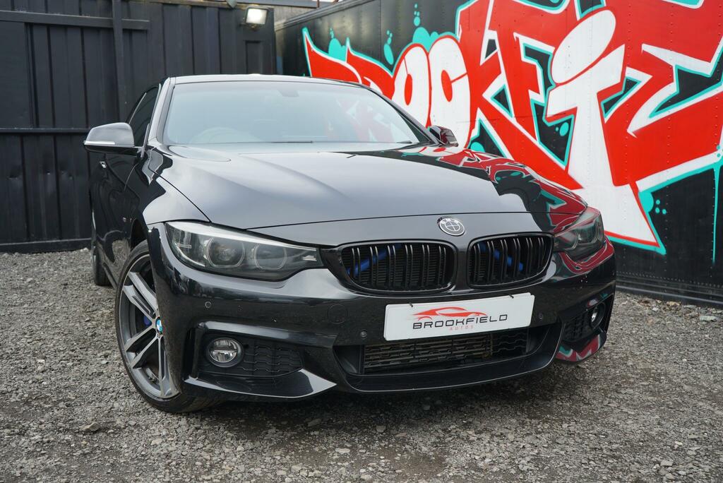 BMW 4 Series Gran Coupe 3.0 430D M Sport Coupe Xdrive Euro Black #3