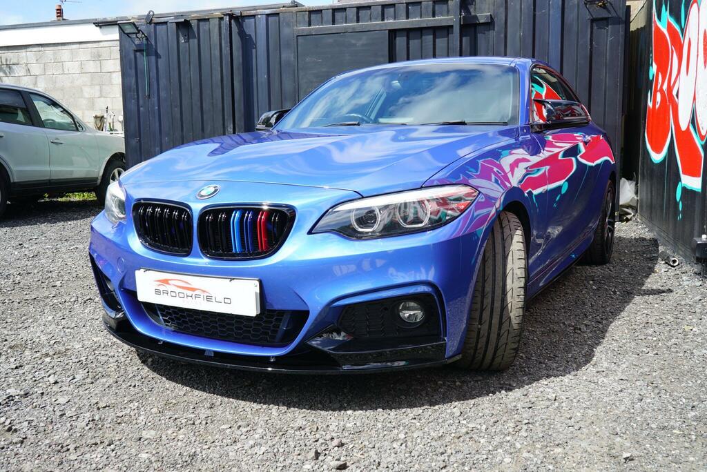 BMW 2 Series Gran Coupe 2.0 220D M Sport Coupe Euro 6 Ss WK18VDZ Blue #6
