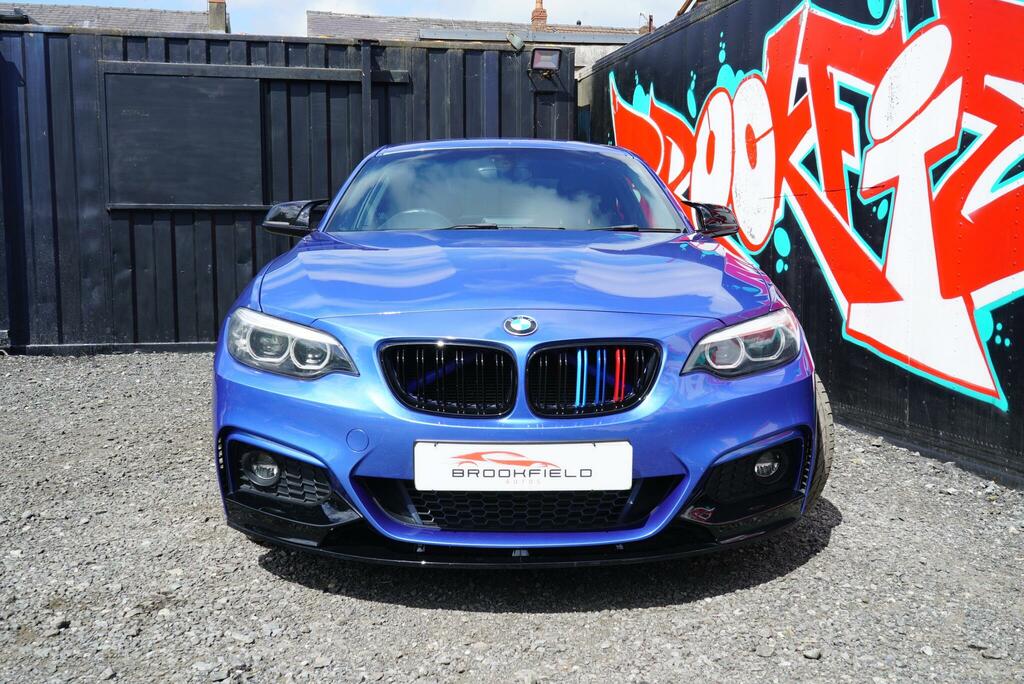 BMW 2 Series Gran Coupe 2.0 220D M Sport Coupe Euro 6 Ss WK18VDZ Blue #4