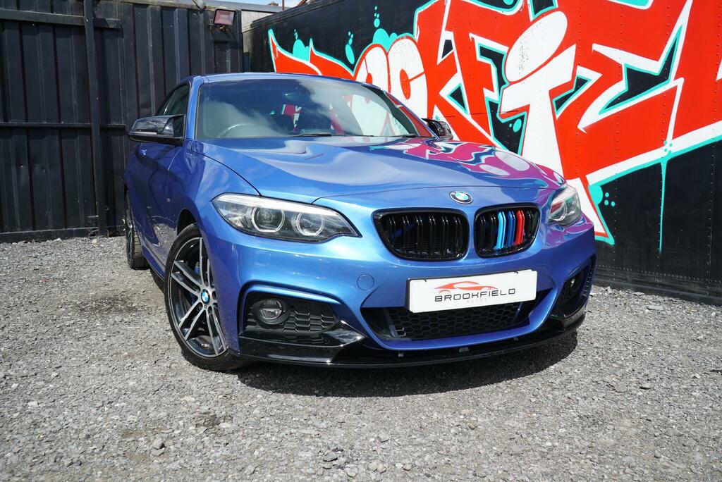 BMW 2 Series Gran Coupe 2.0 220D M Sport Coupe Euro 6 Ss WK18VDZ Blue #2