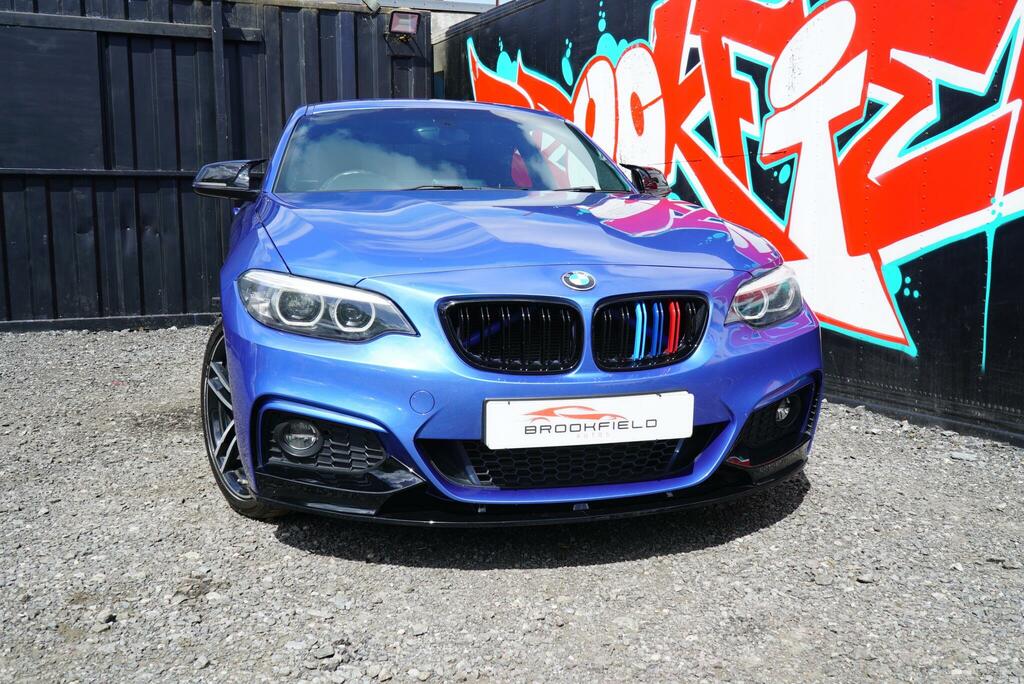 BMW 2 Series Gran Coupe 2.0 220D M Sport Coupe Euro 6 Ss WK18VDZ Blue #3