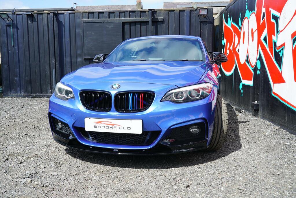 BMW 2 Series Gran Coupe 2.0 220D M Sport Coupe Euro 6 Ss WK18VDZ Blue #5