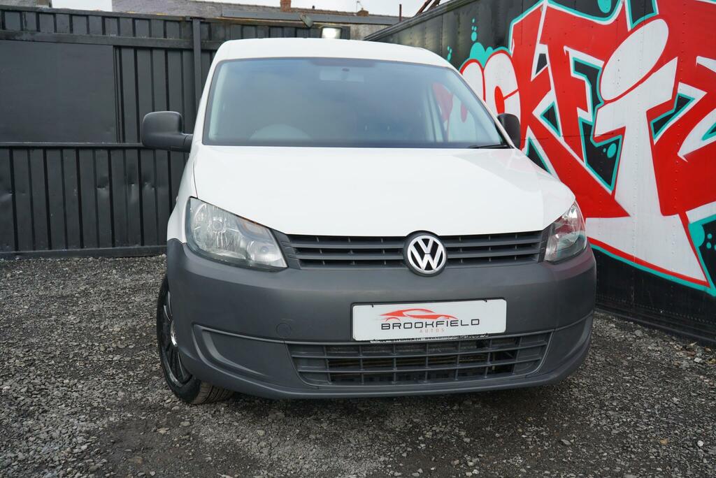 Volkswagen Caddy 1.6 Tdi C20 Startline Panel Van White #3