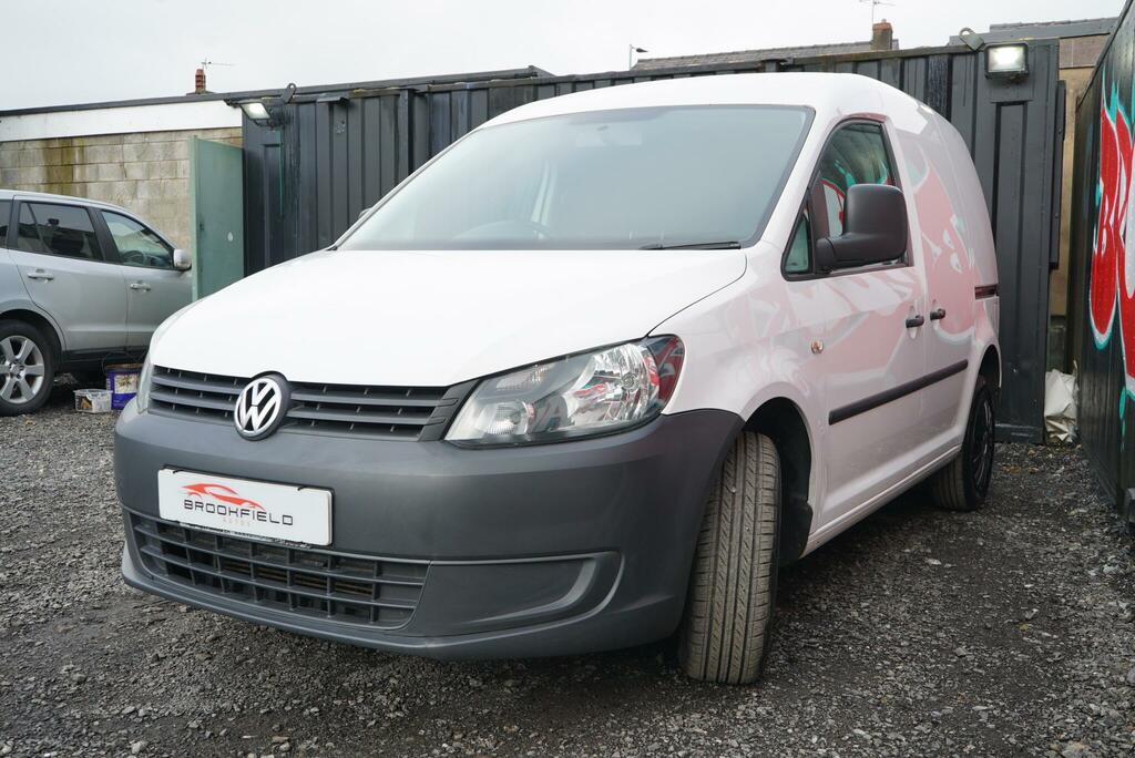 Volkswagen Caddy 1.6 Tdi C20 Startline Panel Van White #5