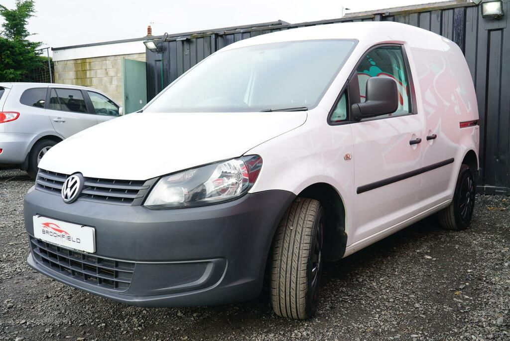 Volkswagen Caddy 1.6 Tdi C20 Startline Panel Van White #6