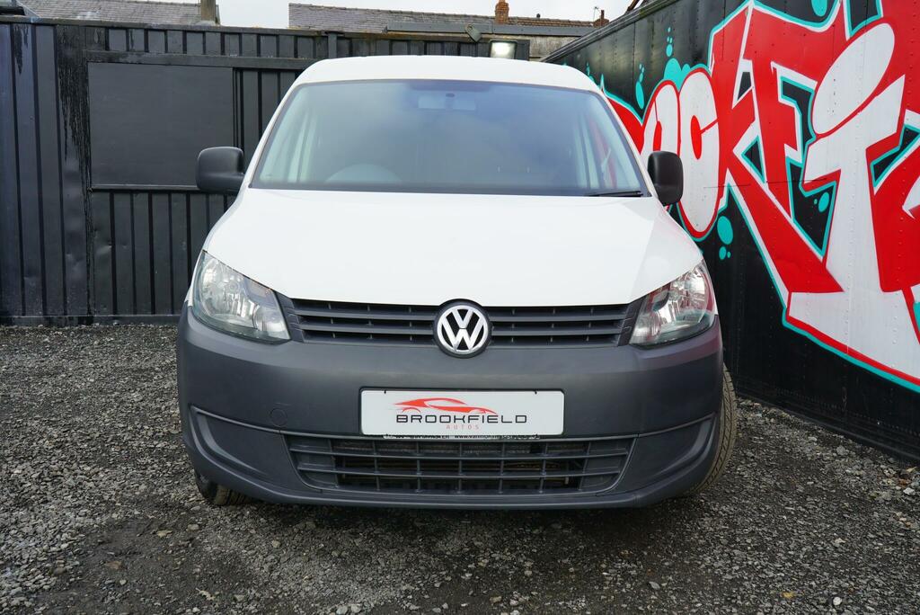Volkswagen Caddy 1.6 Tdi C20 Startline Panel Van White #4