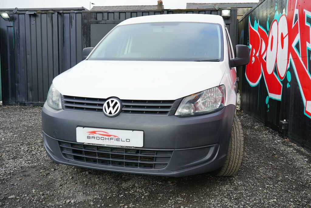 Volkswagen Caddy 1.6 Tdi C20 Startline Panel Van White #5