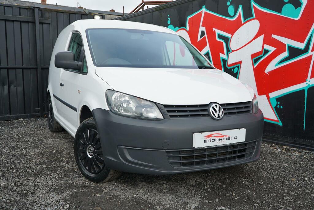 Volkswagen Caddy 1.6 Tdi C20 Startline Panel Van White #2