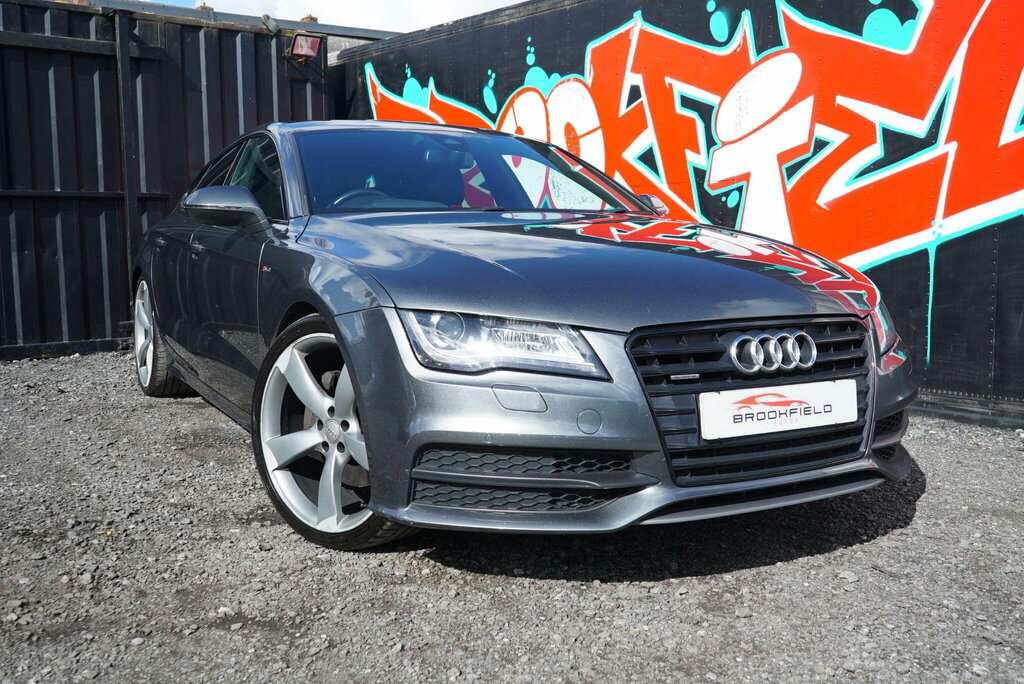 Audi A7 3.0 Tdi V6 Black Edition Sportback S Tronic Quattr Grey #2