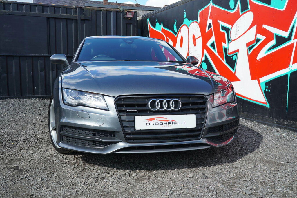 Audi A7 3.0 Tdi V6 Black Edition Sportback S Tronic Quattr Grey #4