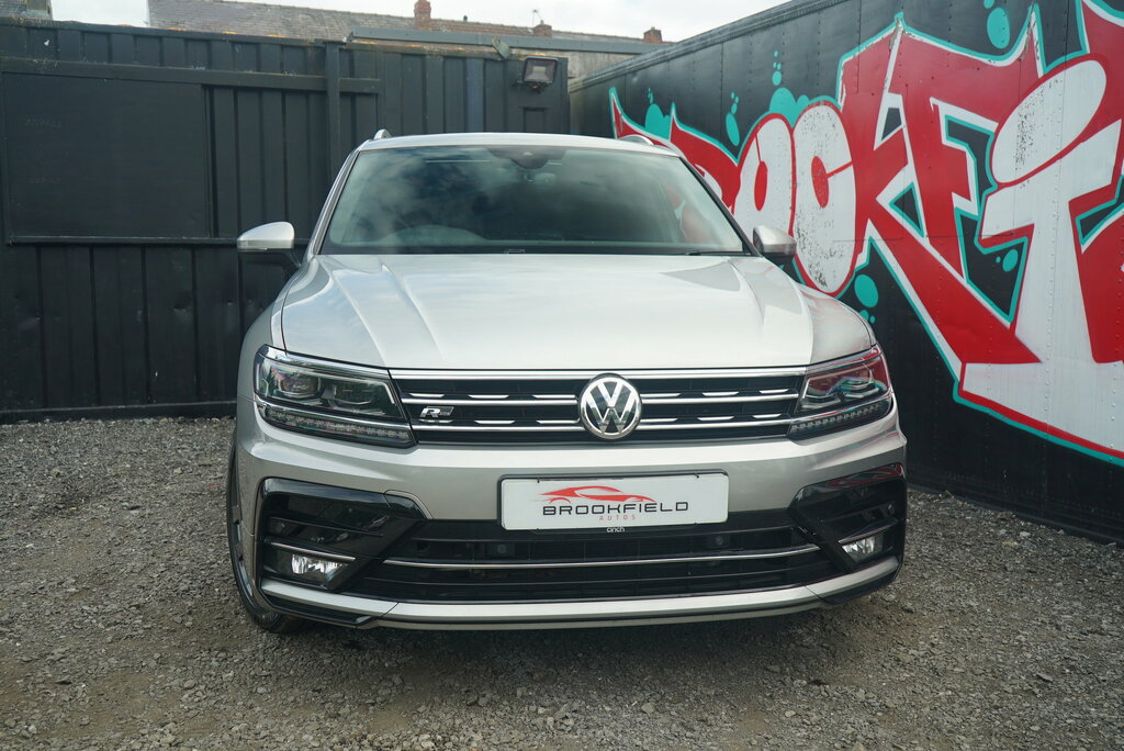 Volkswagen Tiguan 2.0 Tdi R-line Suv Dsg 4Motion Euro 6 Silver #4