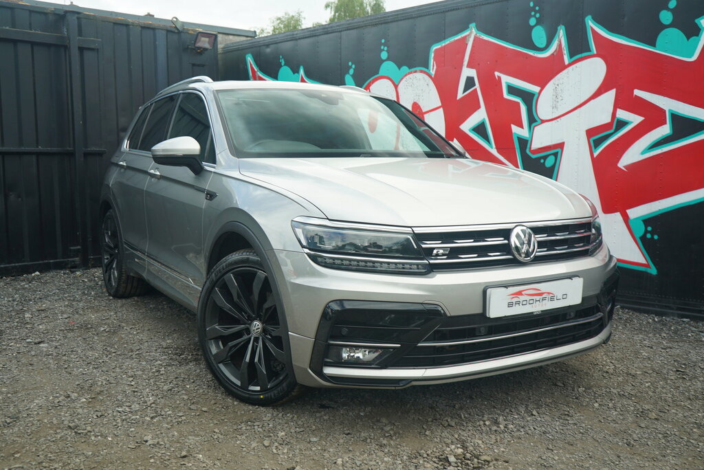 Volkswagen Tiguan 2.0 Tdi R-line Suv Dsg 4Motion Euro 6 Silver #2