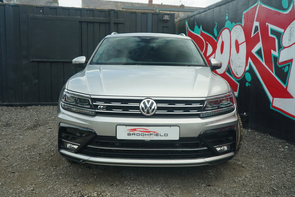 Volkswagen Tiguan 2.0 Tdi R-line Suv Dsg 4Motion Euro 6 Silver #5
