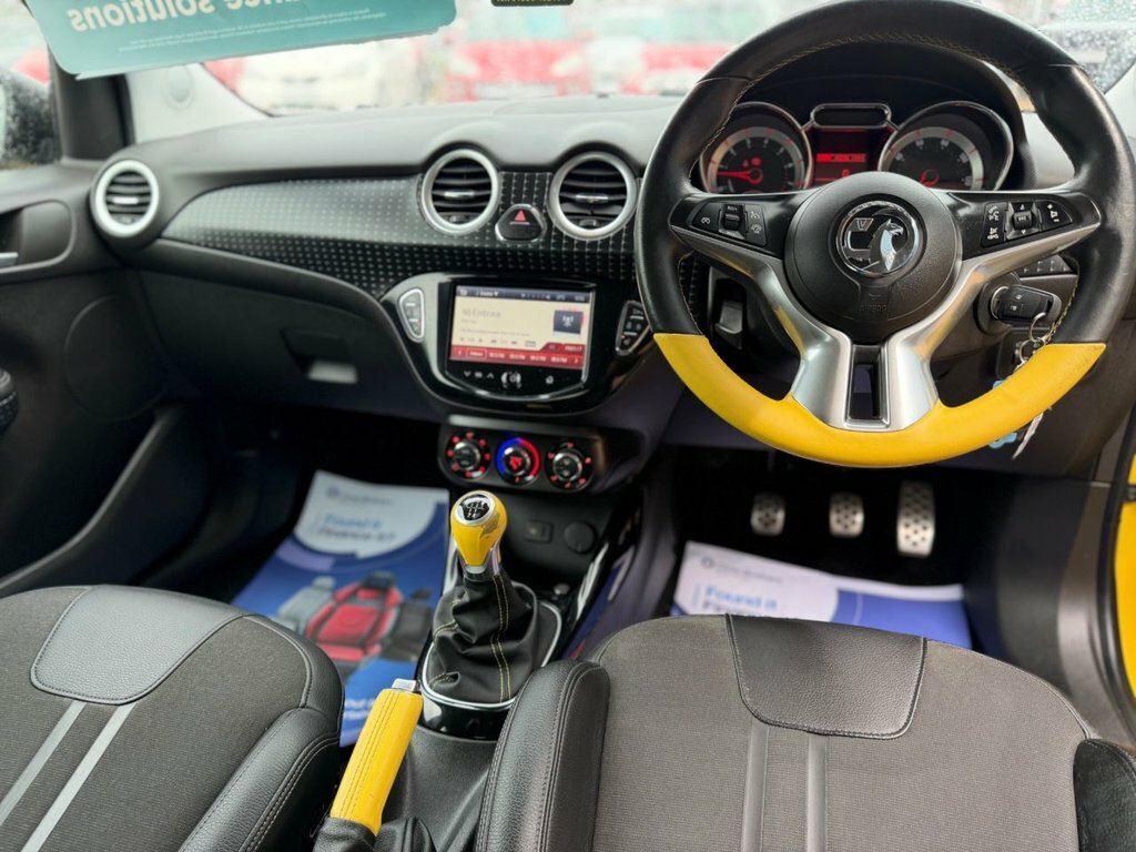 Vauxhall Adam 1.2L Slam Yellow
