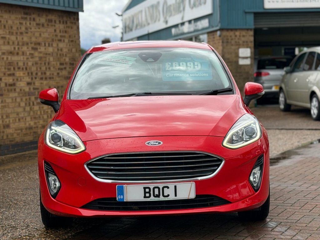Ford Fiesta 1L Titanium X Red