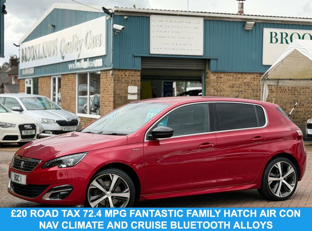 Peugeot 308 2L Gt Line Red