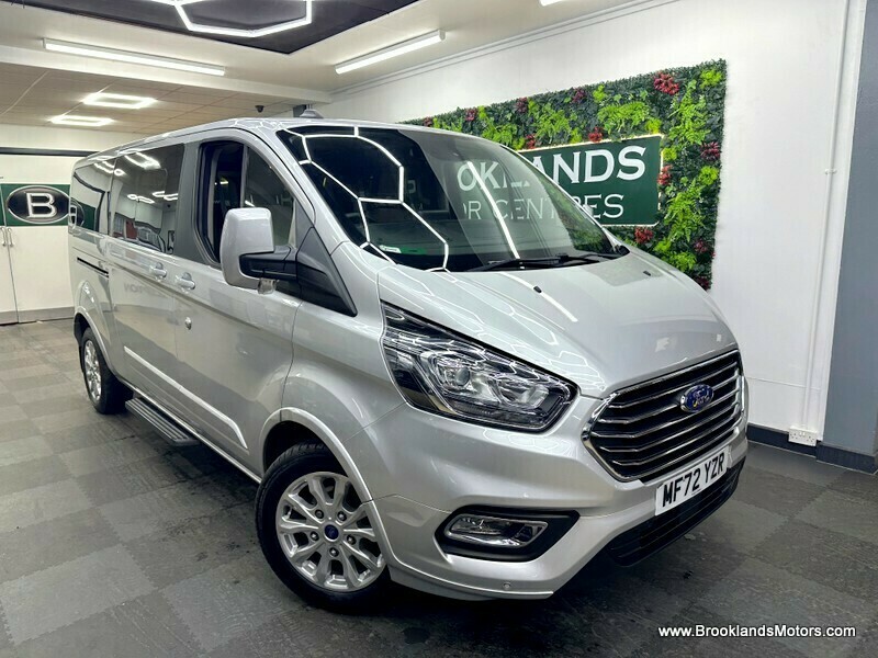 Ford Tourneo Custom 320 Titanium Ecoblue Heated Seats Stunning Exam MF72YZR Silver #2