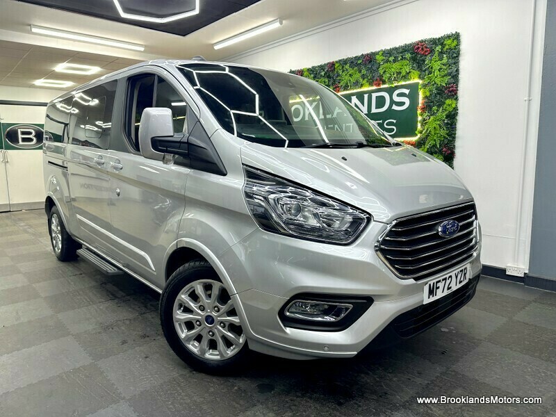 Ford Tourneo Custom 320 Titanium Ecoblue Heated Seats Stunning Exam MF72YZR Silver #3