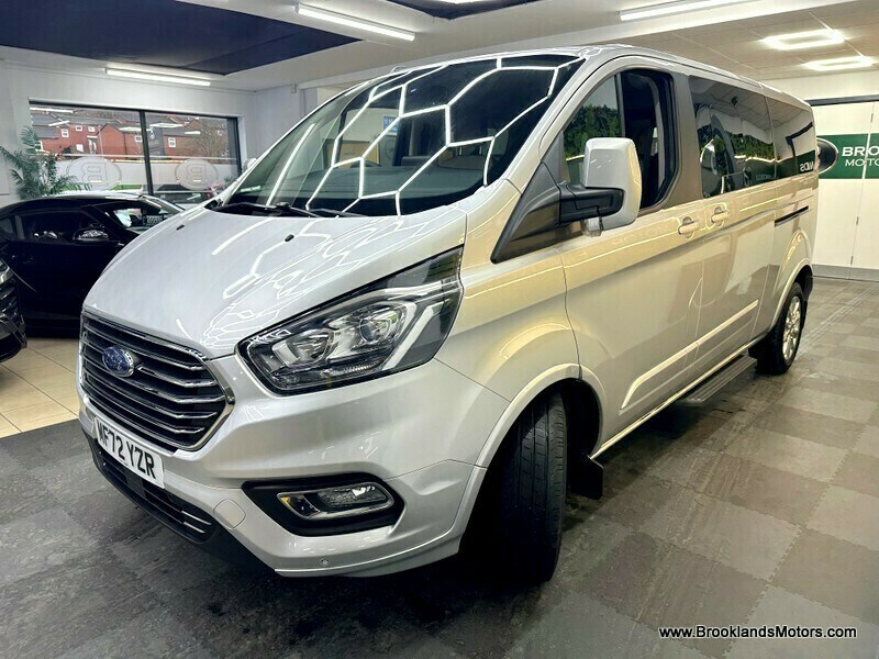 Ford Tourneo Custom 320 Titanium Ecoblue Heated Seats Stunning Exam MF72YZR Silver #5