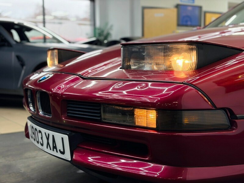 BMW 8 Series 5.0 850I Stunning Example J903XAJ Red #4
