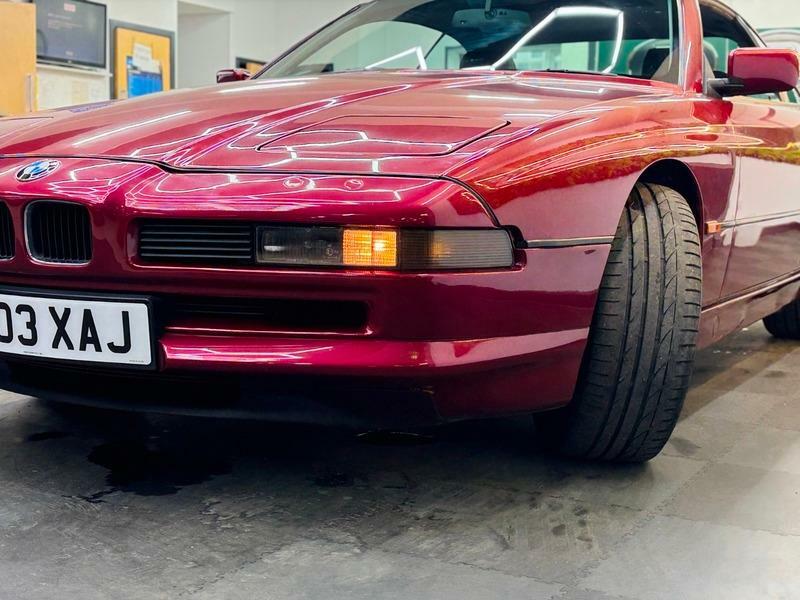 BMW 8 Series 5.0 850I Stunning Example J903XAJ Red #3